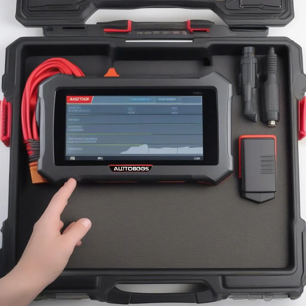 Autoboss V30 Scanner de Diagnostic Portable: Outil de Diagnostic Automobile Compact et Portable