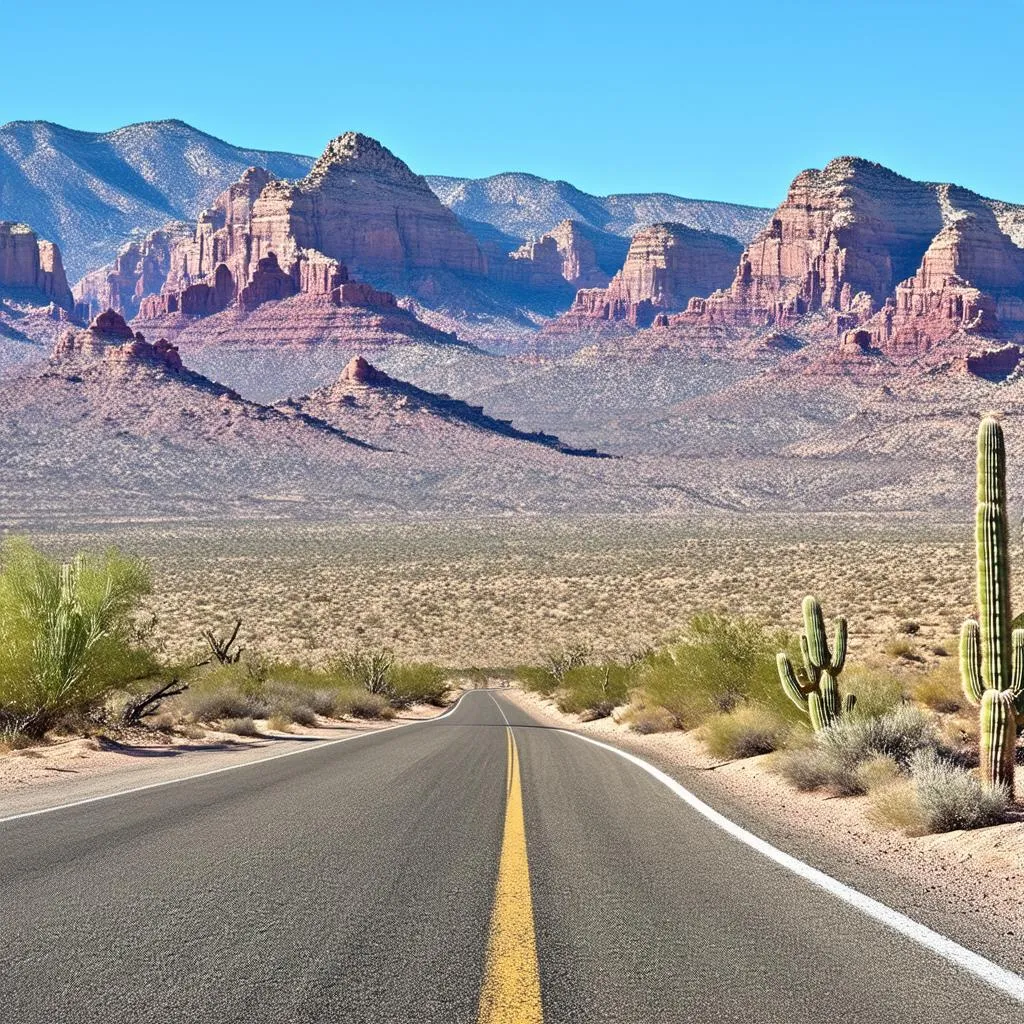 Autoroute en Arizona