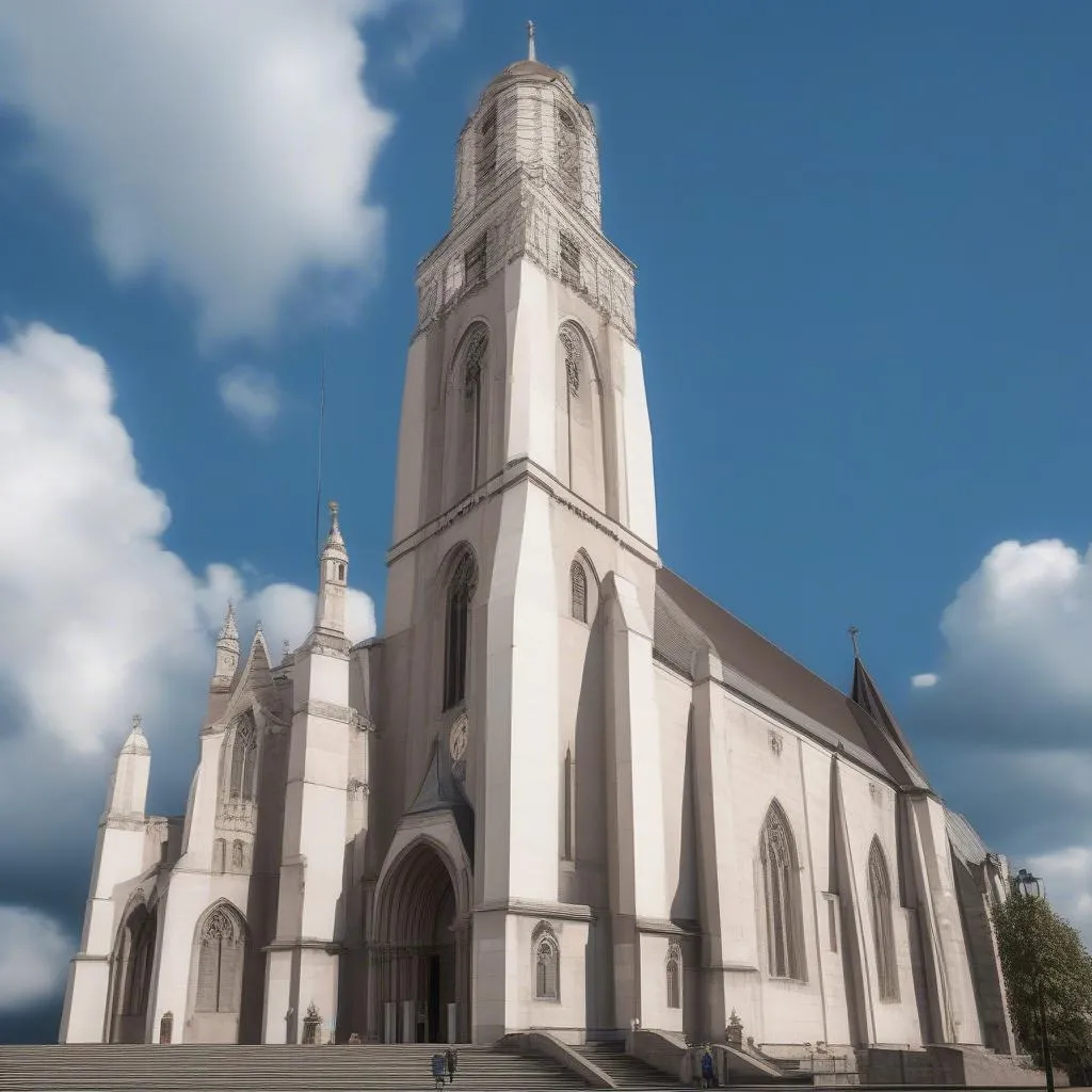 Vue extérieure de la basilique San Zeno