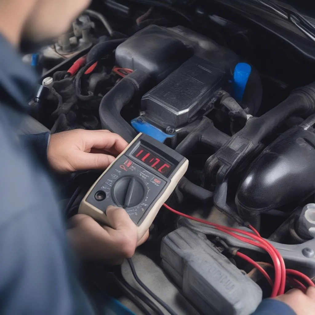 Diagnostic d'une batterie de Ford