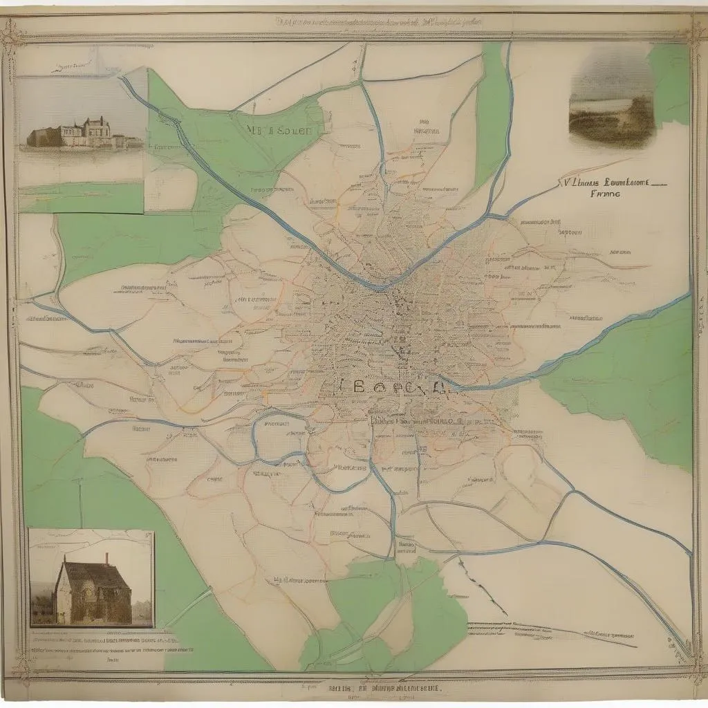 Carte de Beaumont-les-Autels