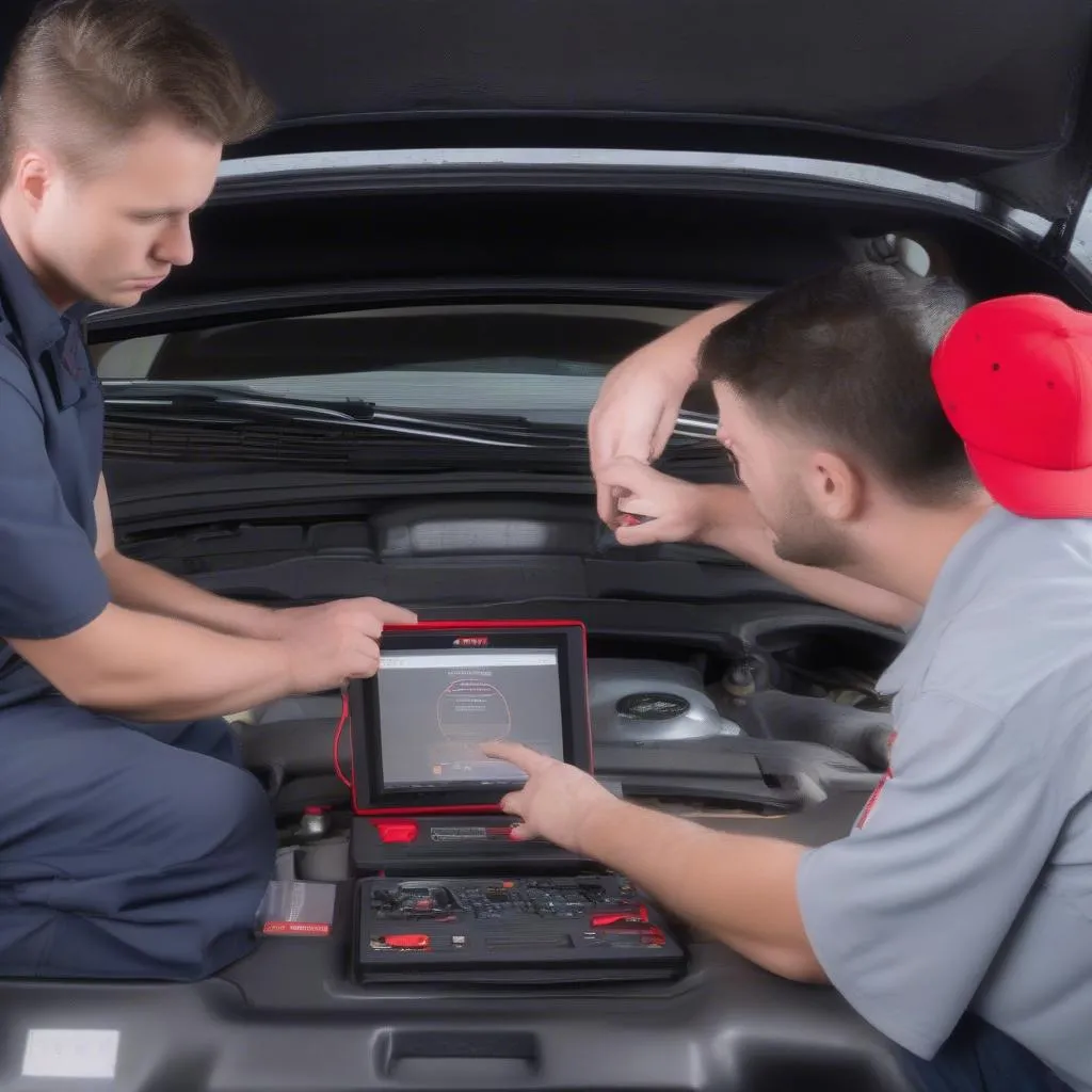 Les outils de diagnostic de voitures européennes utilisés par les techniciens Autel France