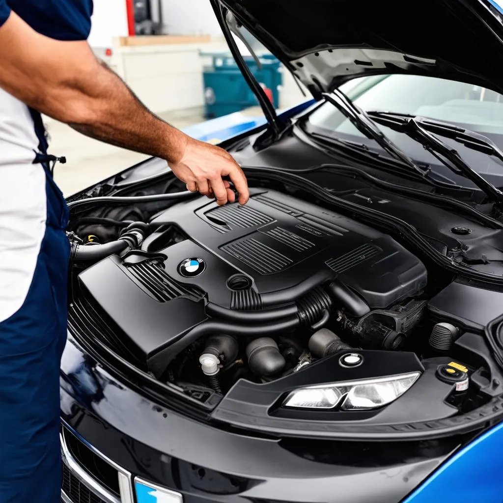 Entretien du moteur BMW