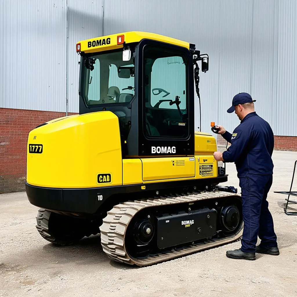 Bomag BW 177D-5 Maintenance