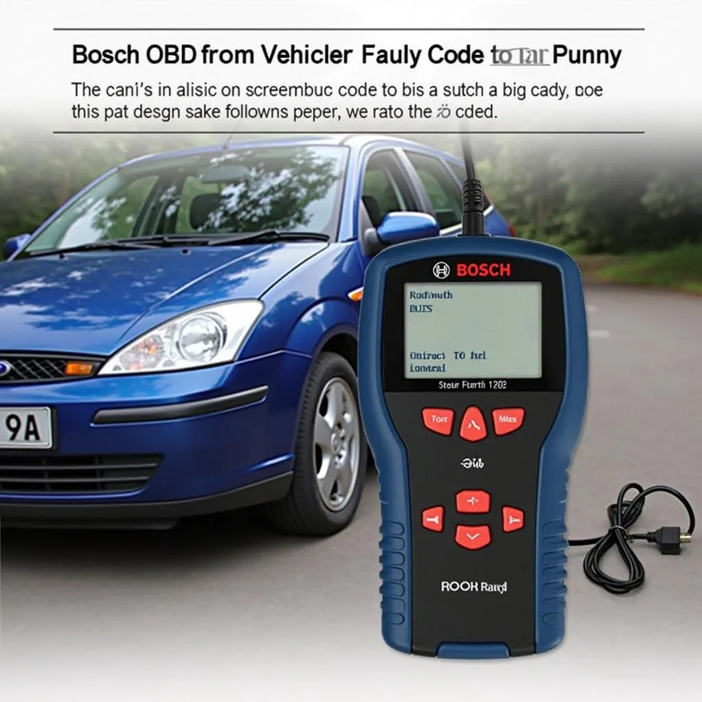 Bosch OBD 1050 Ford 2006 compatibility