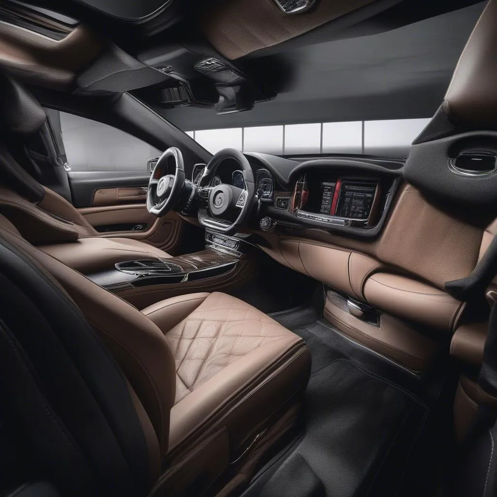 Brabus car interior