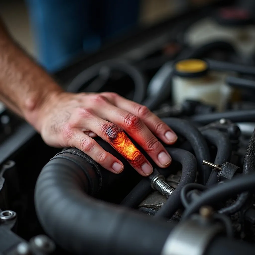 Brûlures en mécanique automobile : conseils de prévention et premiers soins