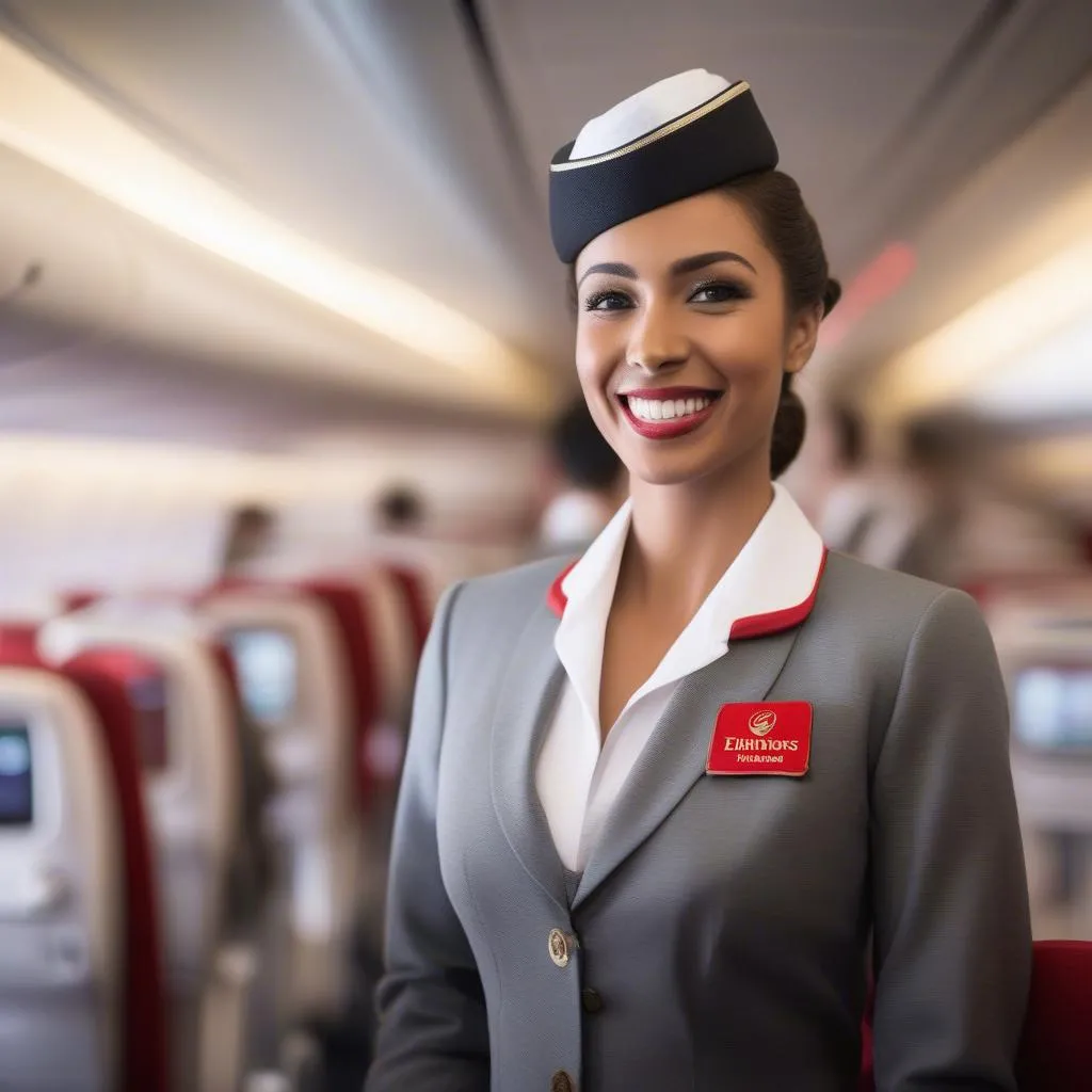 Emirates Cabin Crew Uniform