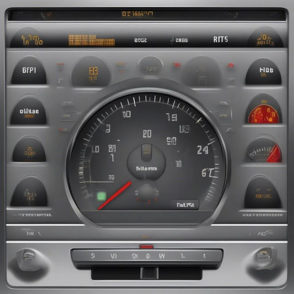 Tableau de bord Cadillac STS 2006