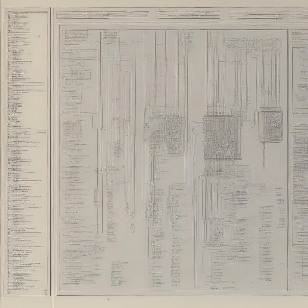 Exemple de diagramme de câblage Cadillac