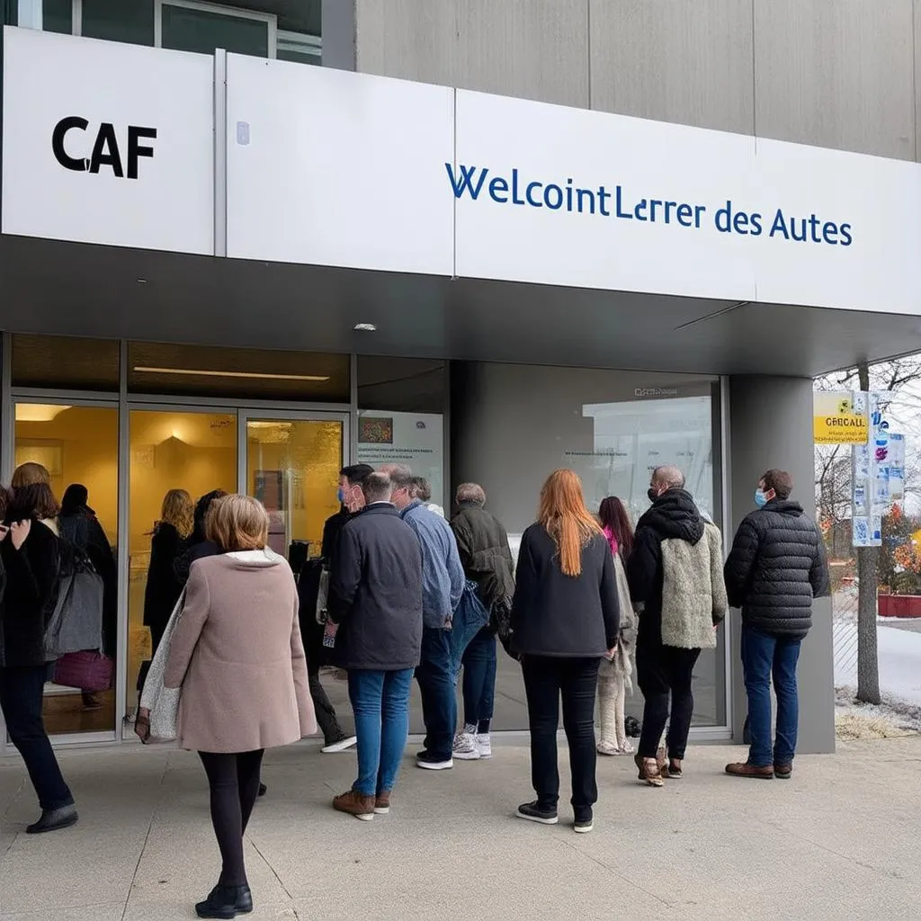 Quand se déplace la CAF à Saint-Laurent-des-Autels ?