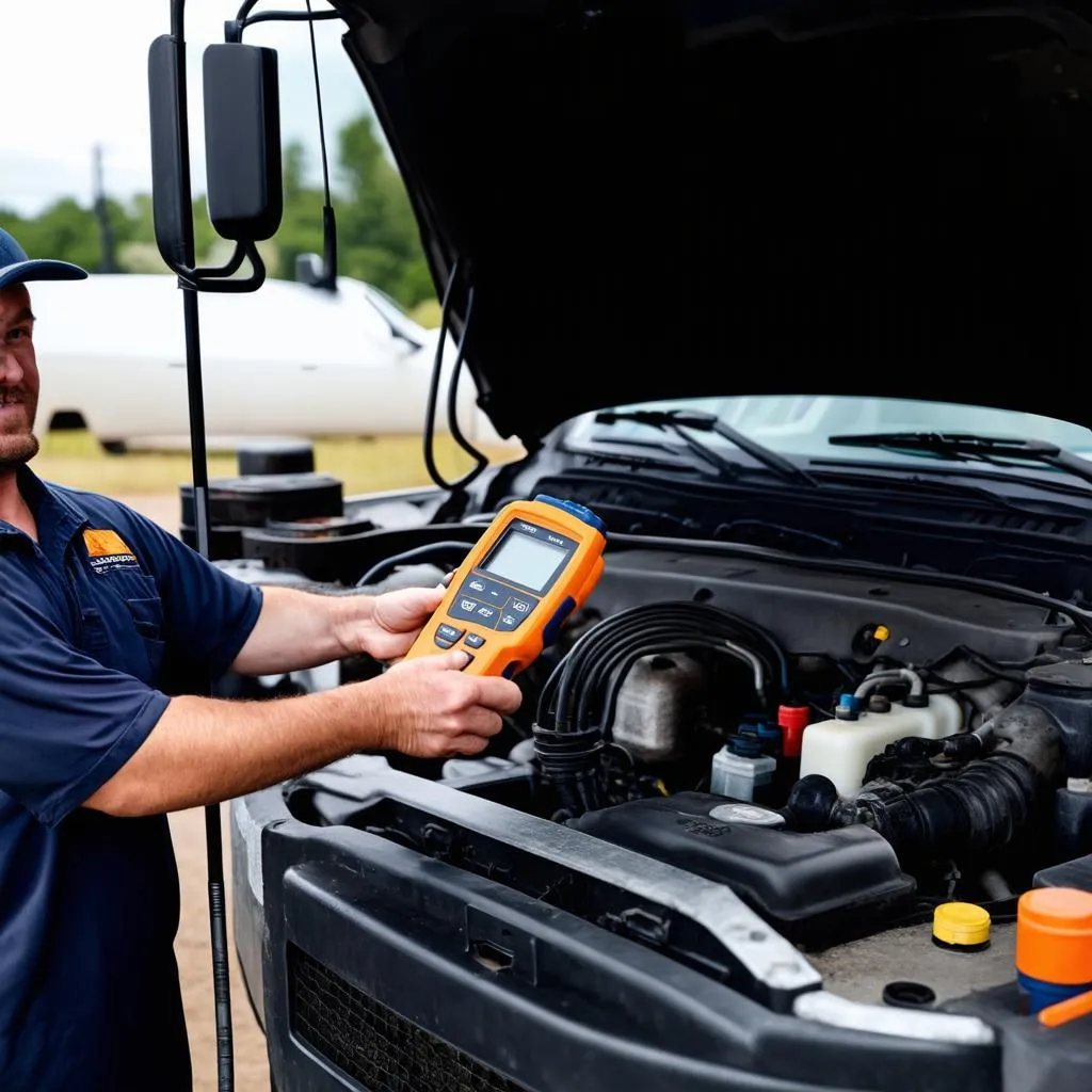 Diagnostic d'un camion