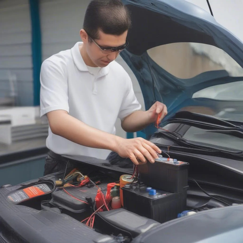 Maintenance de la batterie de voiture