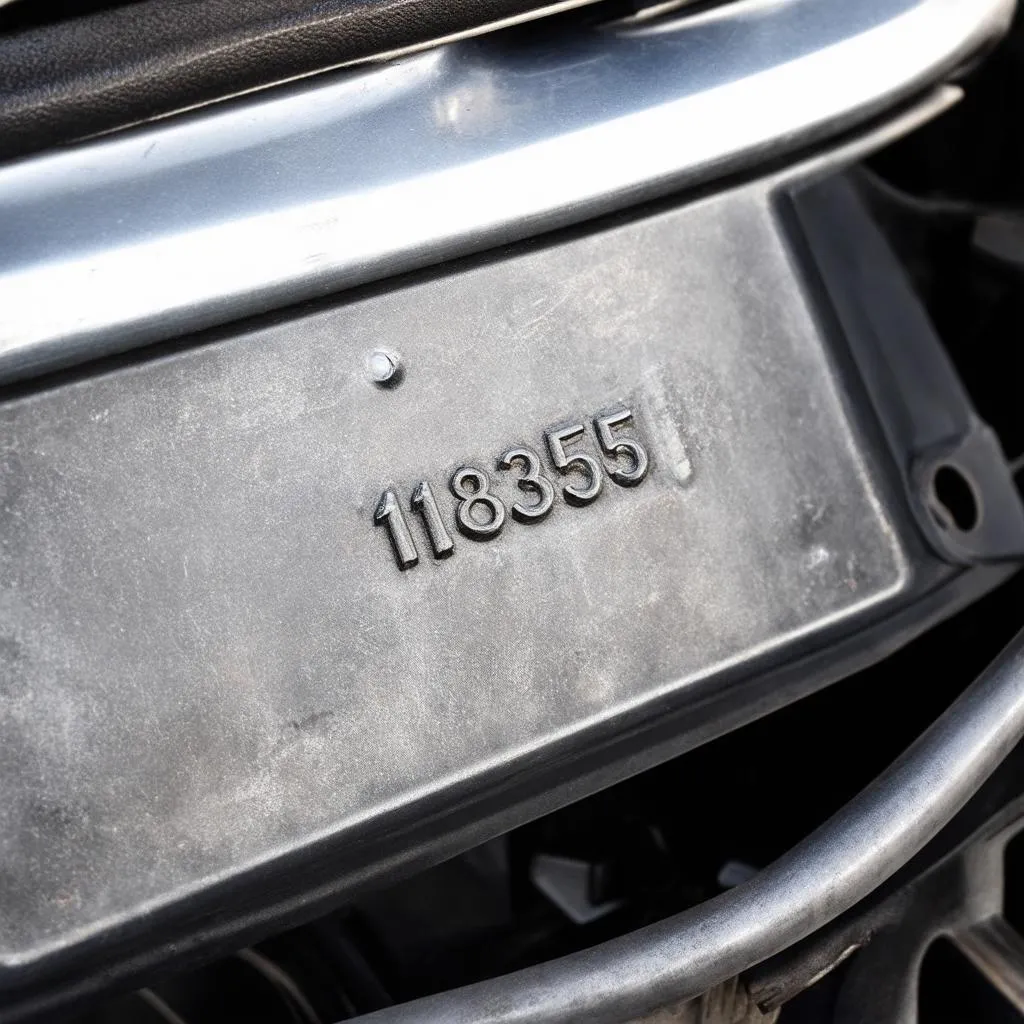 Car Chassis Number Location