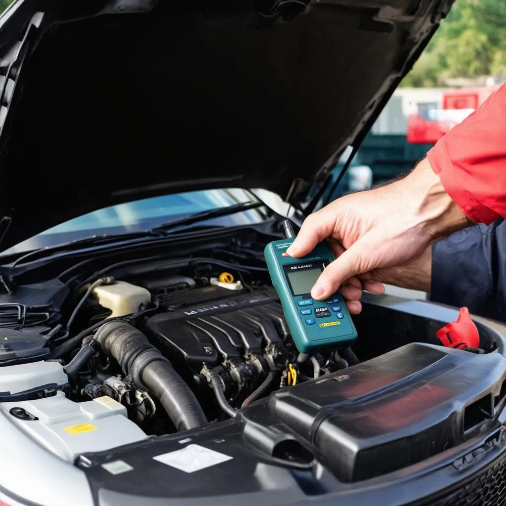 Diagnostic moteur de voiture