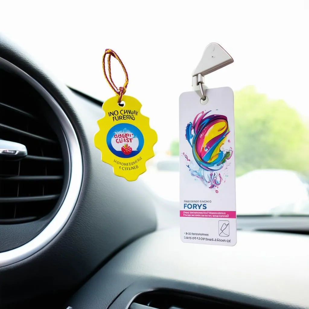 Different types of car fresheners