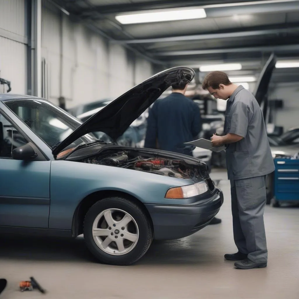 Inspection de voiture