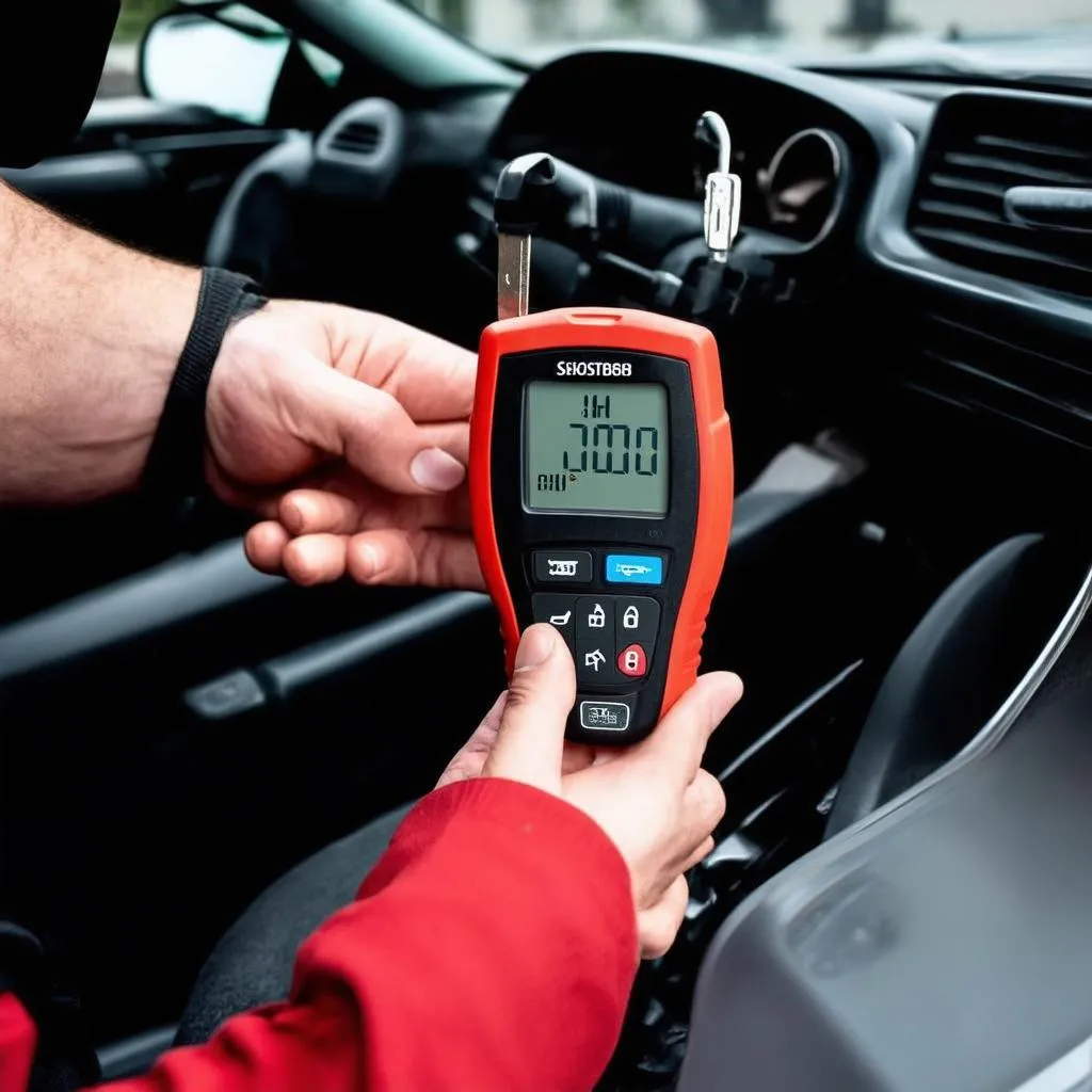 Programmation de clé de voiture