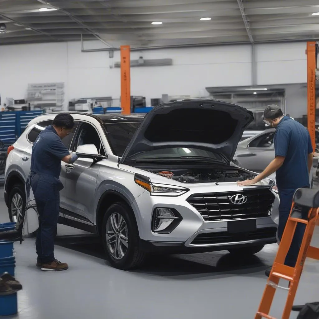 Hyundai Santa Fe Maintenance Checkup