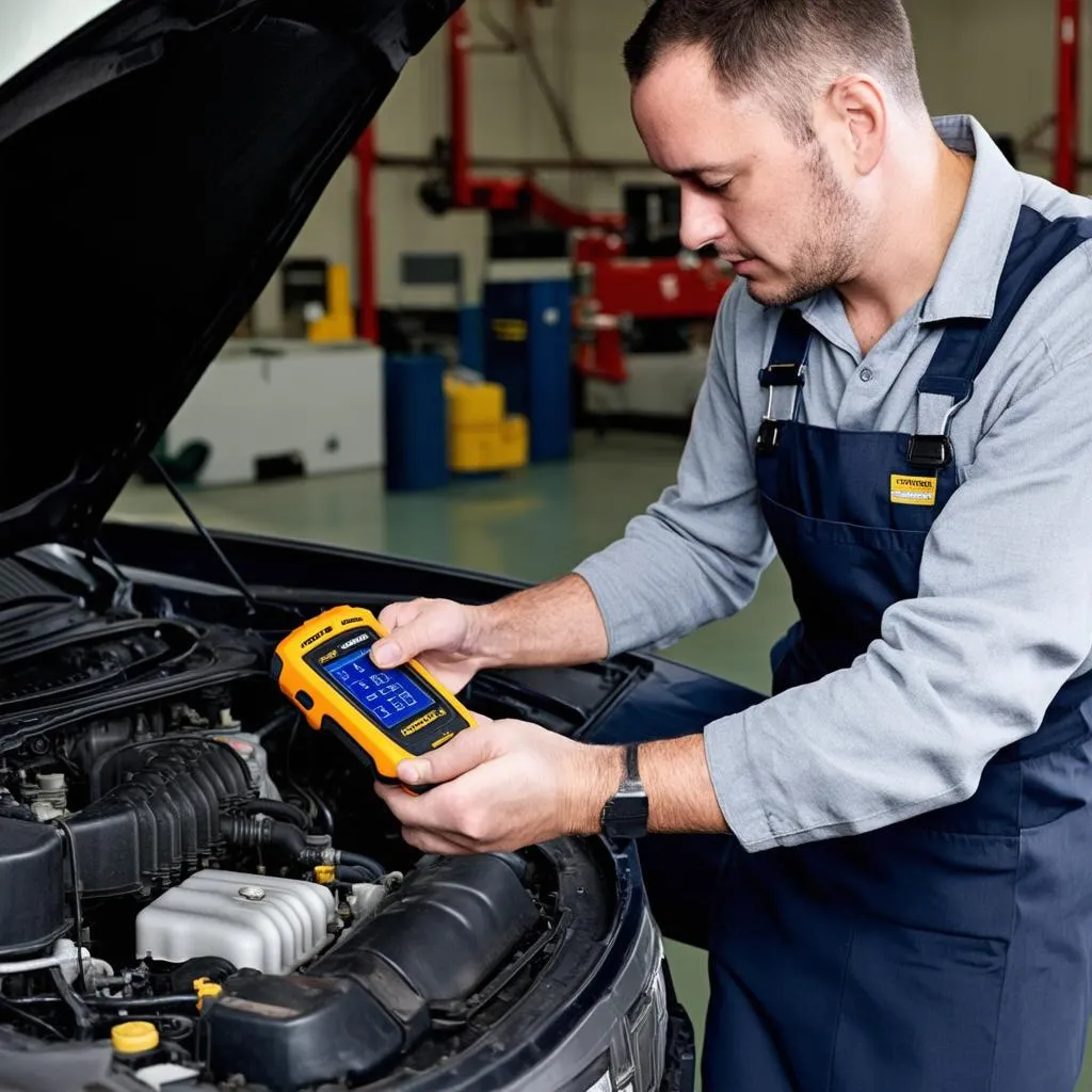 Car mechanic diagnostics