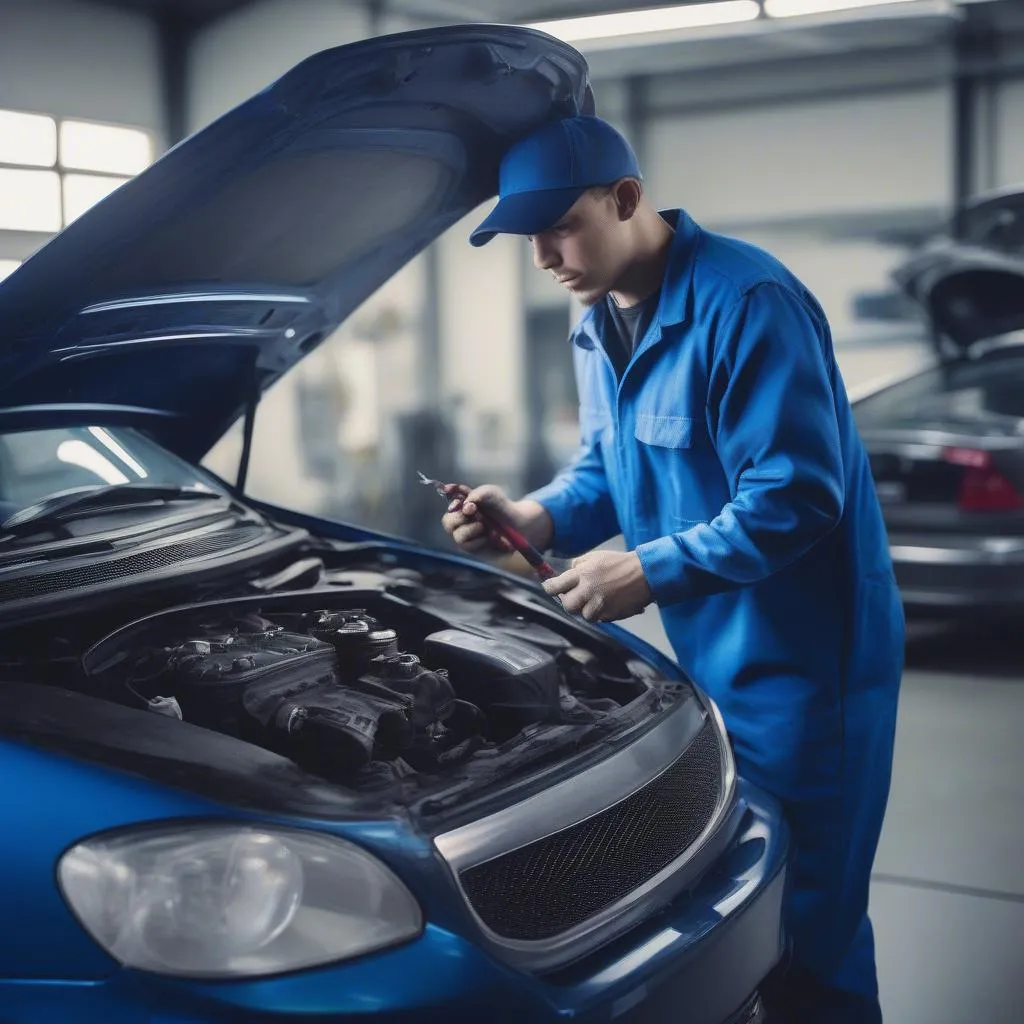 Inspection de voiture