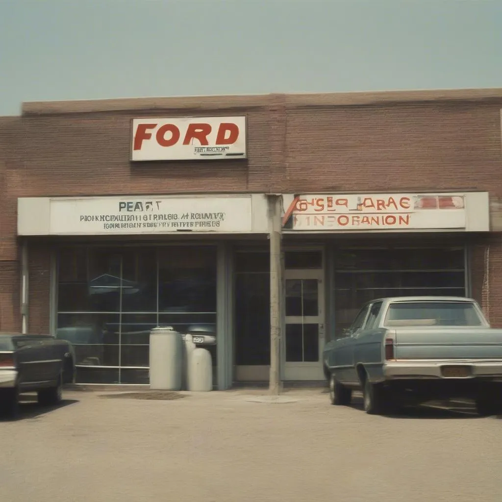 Atelier de réparation automobile