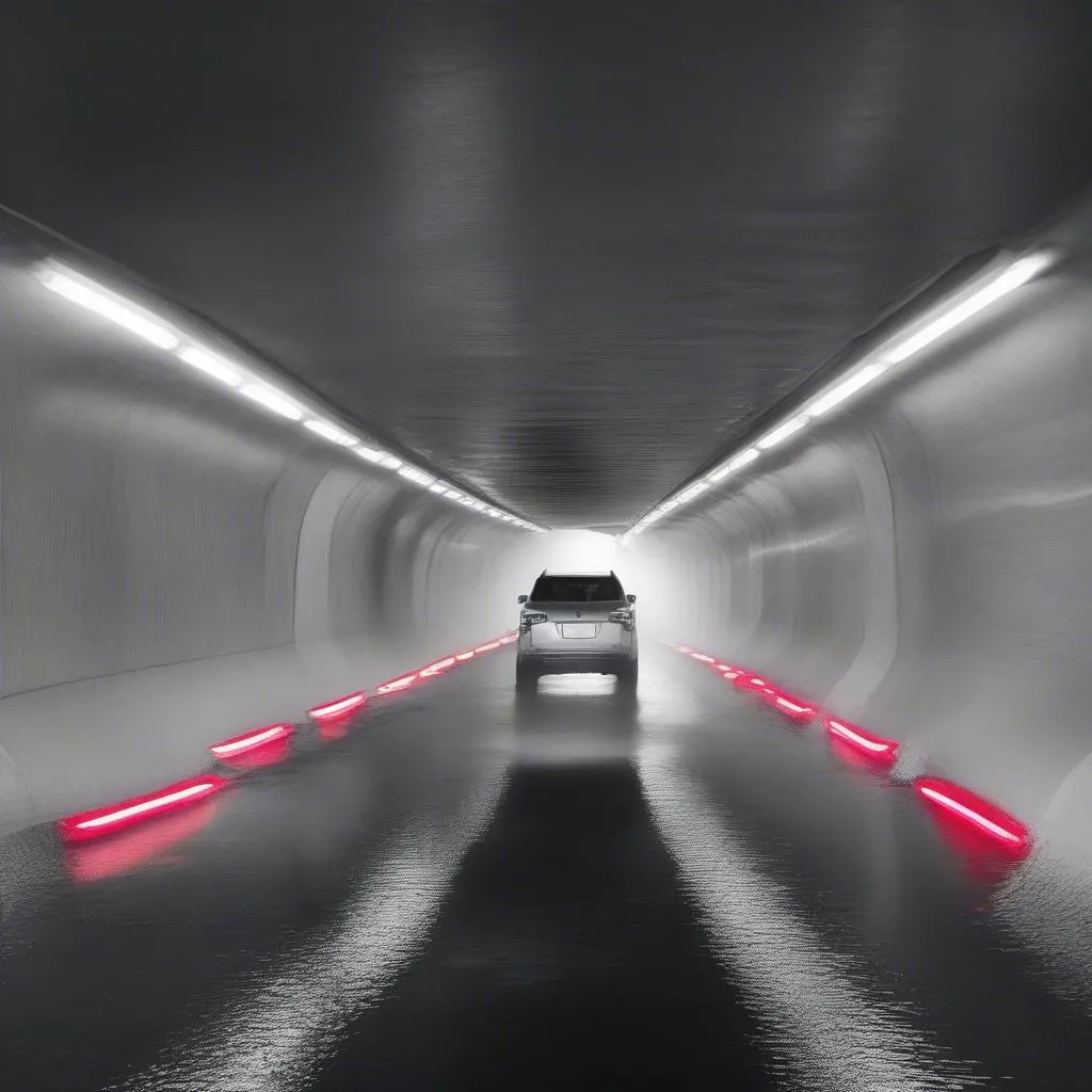 Tunnel de lavage de voiture