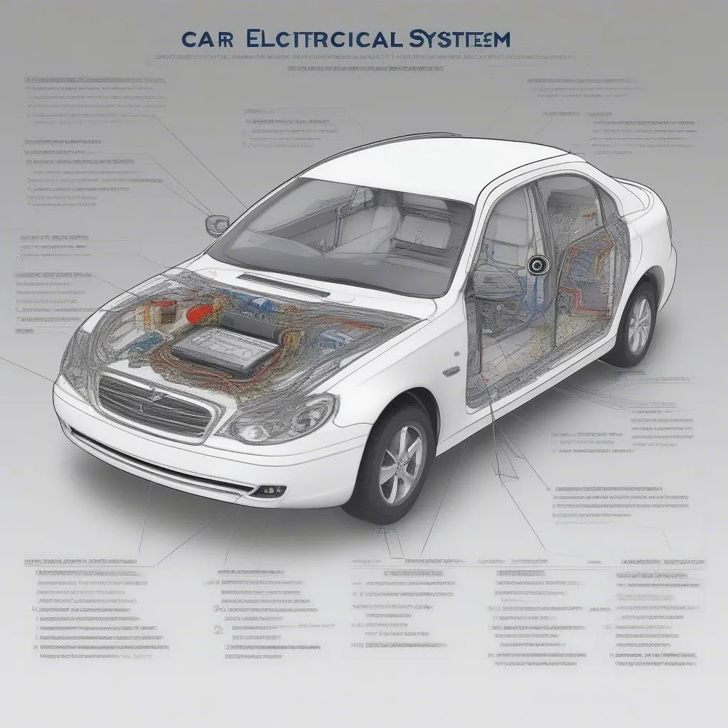 Car Wiring Diagram with DCU highlighted