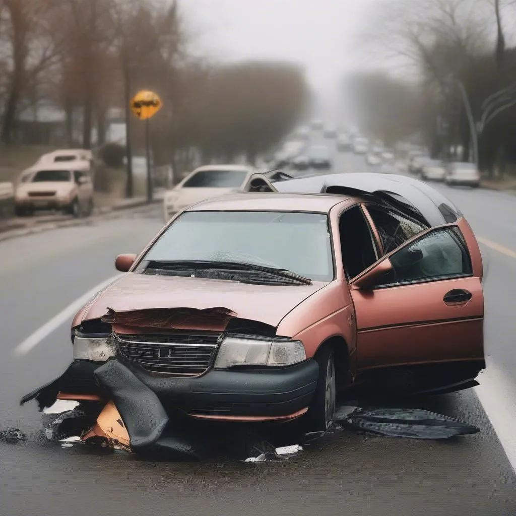 Accident de voiture