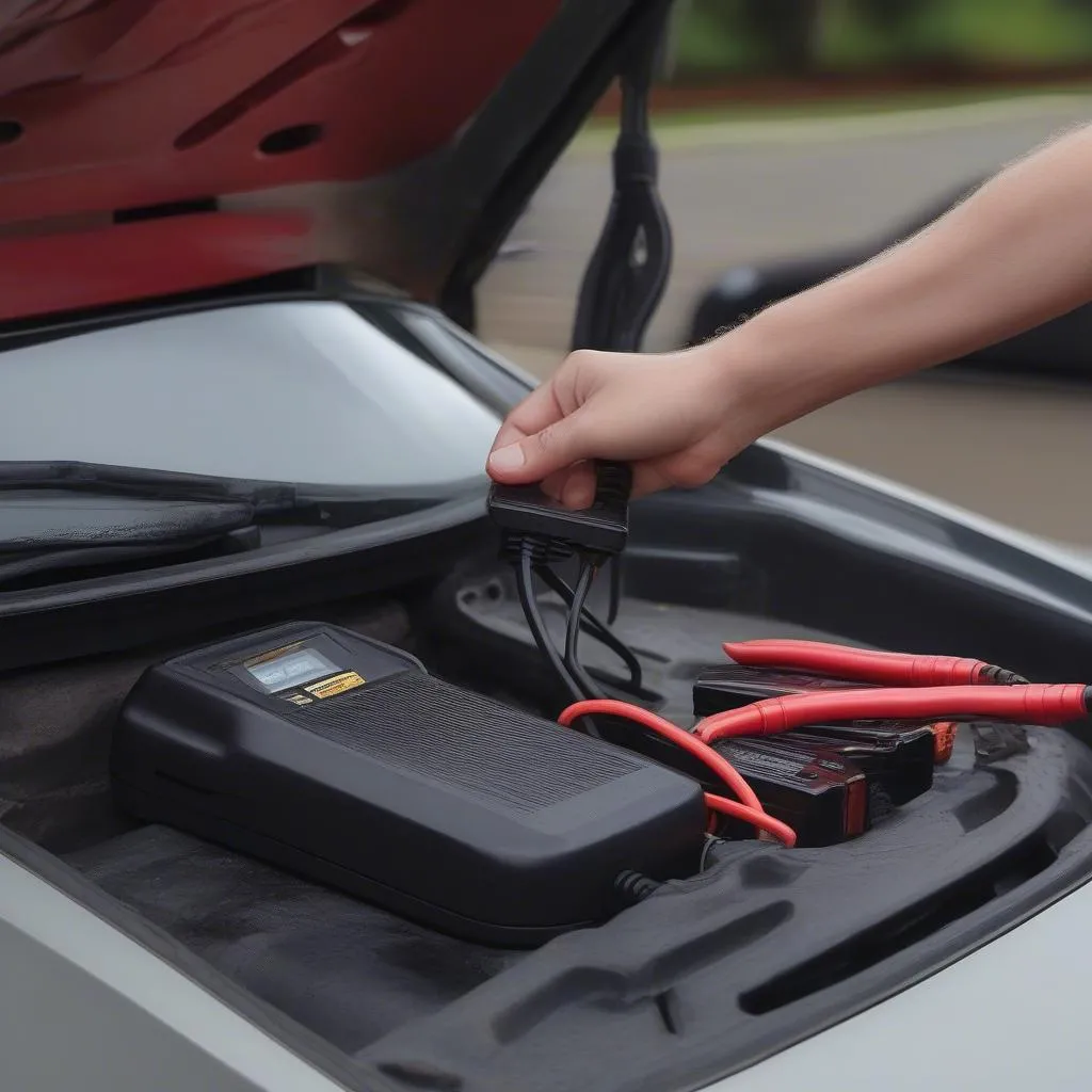 Chargeur de batterie de voiture