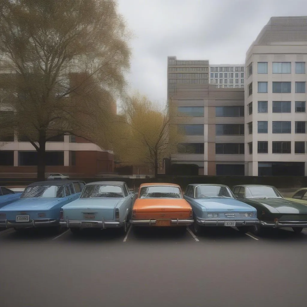 cars in a row