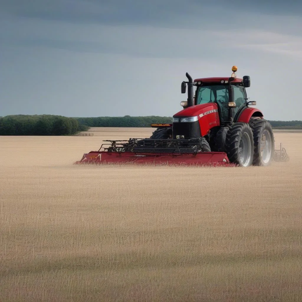 Code d'erreur affiché sur un tracteur Case IH