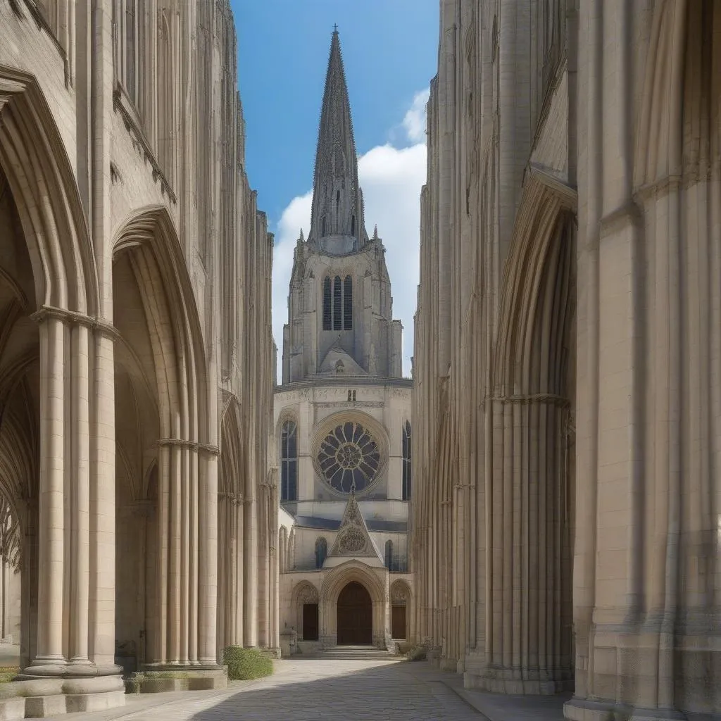 Cathédrale de Senlis et Autel : Une symbiose architecturale et spirituelle