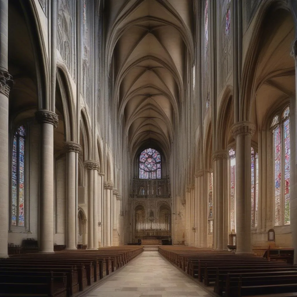 Intérieur de la Cathédrale de Senlis