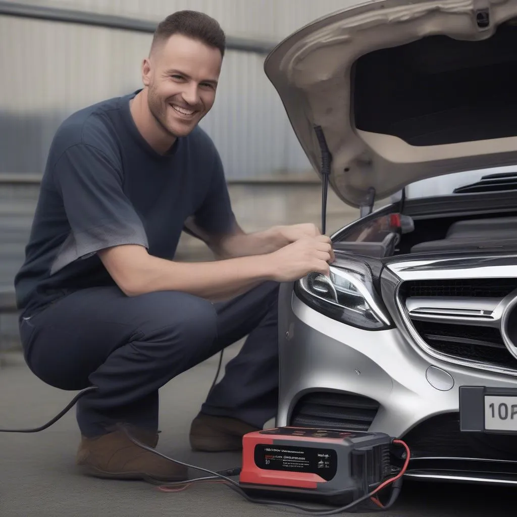 Chargeur de batterie Mercedes