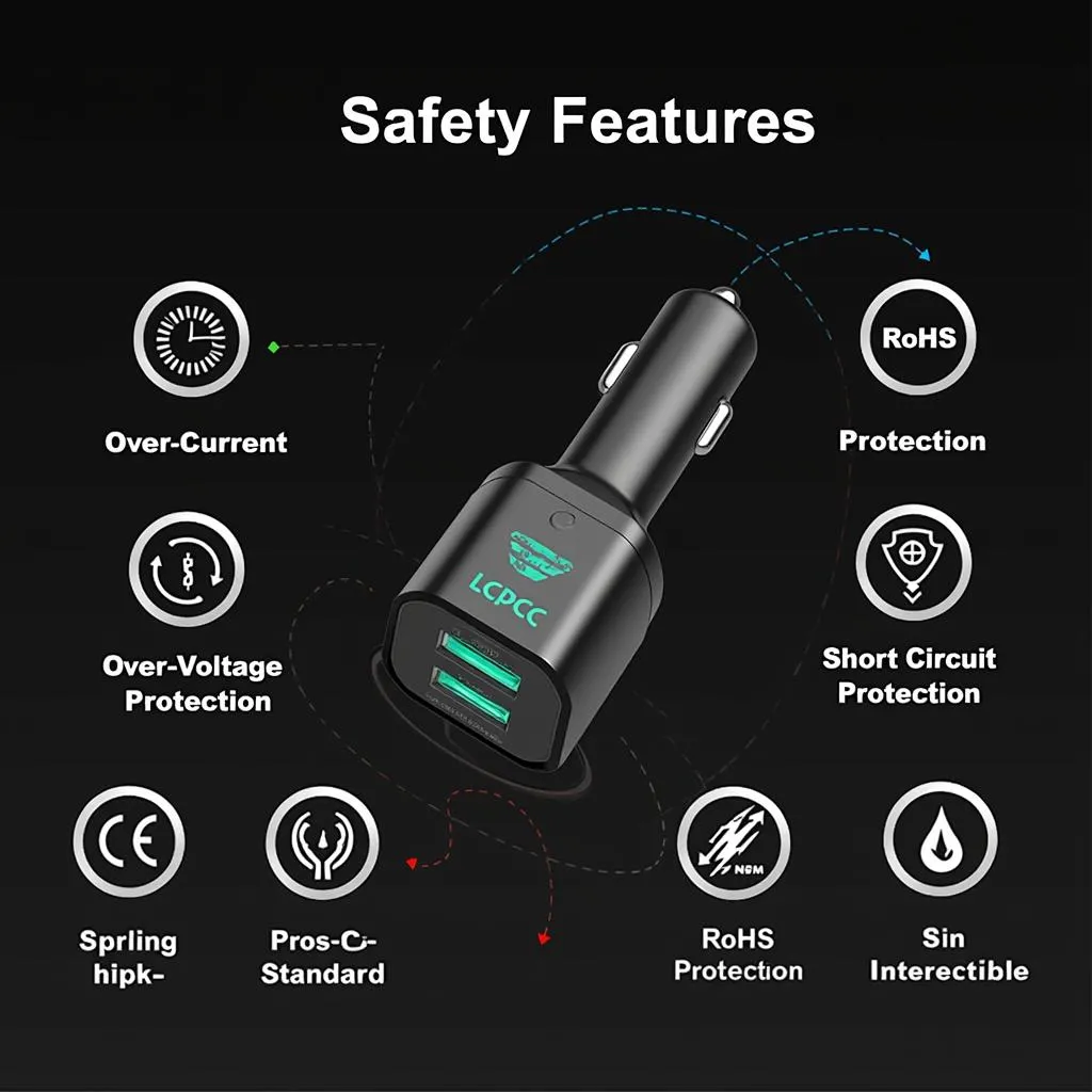 Sécurité du chargeur voiture type C