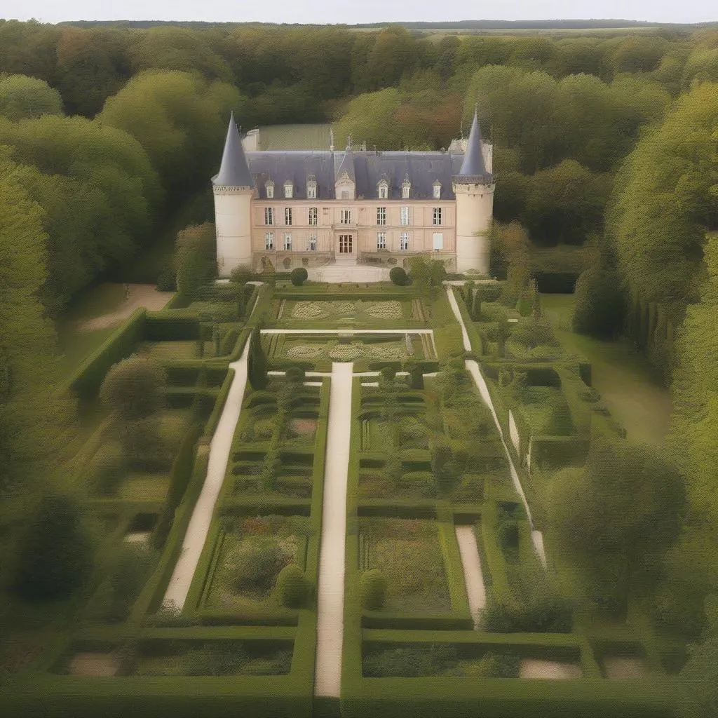 Château Beaumont-les-Autels extérieur