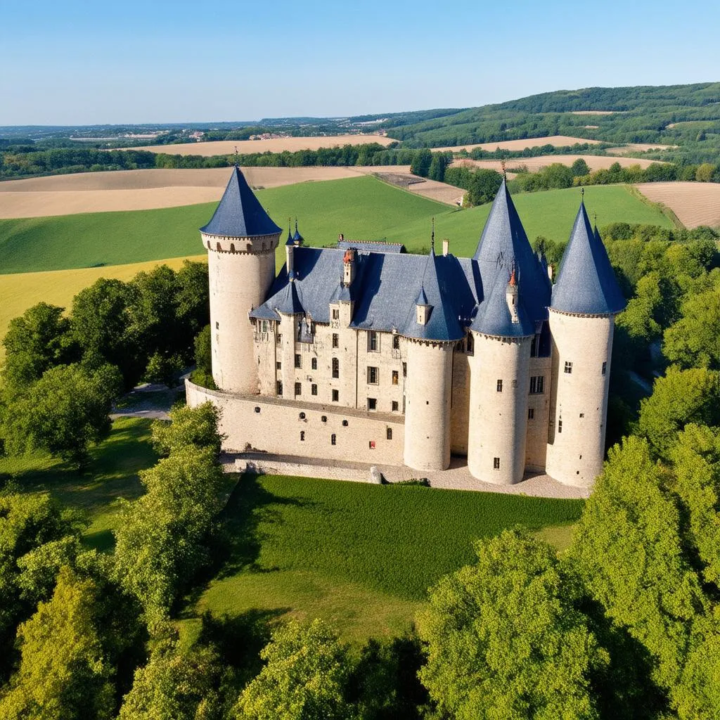 Château médiéval en France