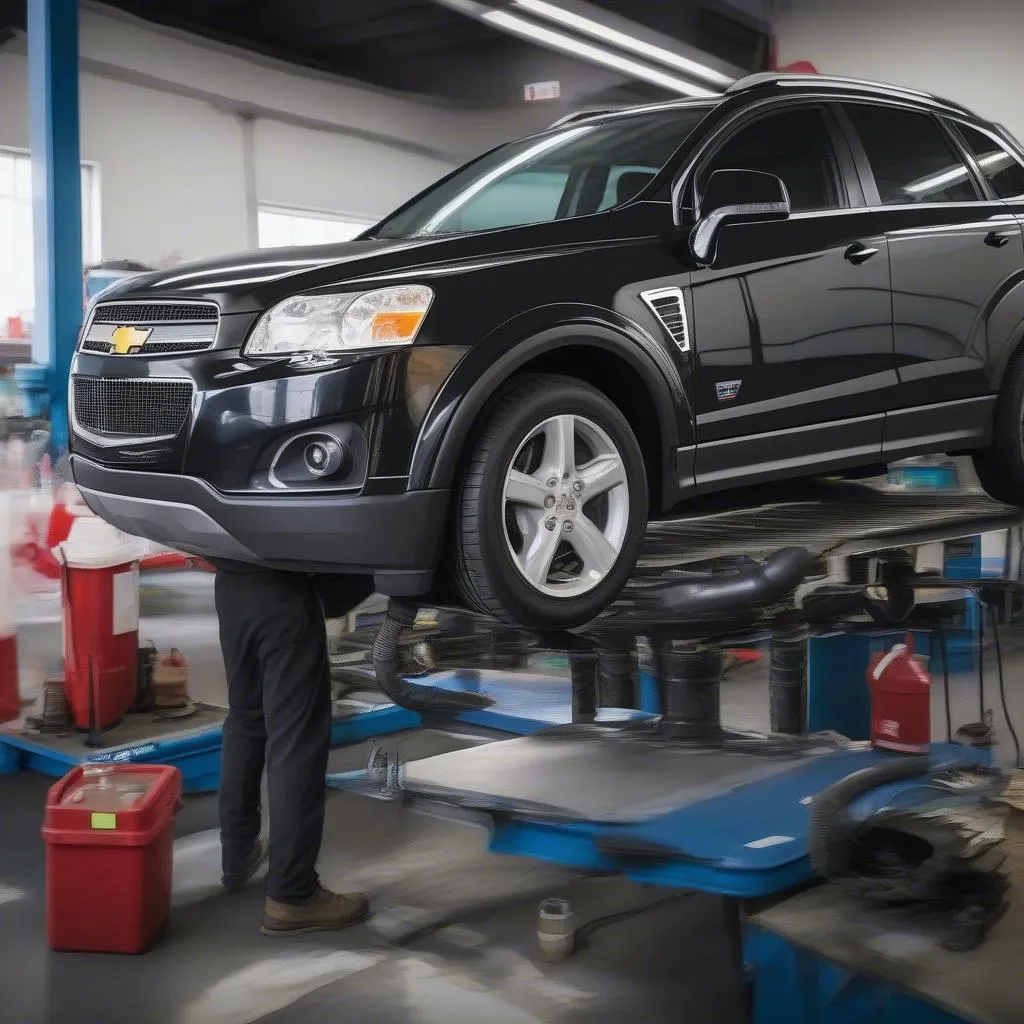 Chevrolet Captiva 2014 Transmission Fluid Change