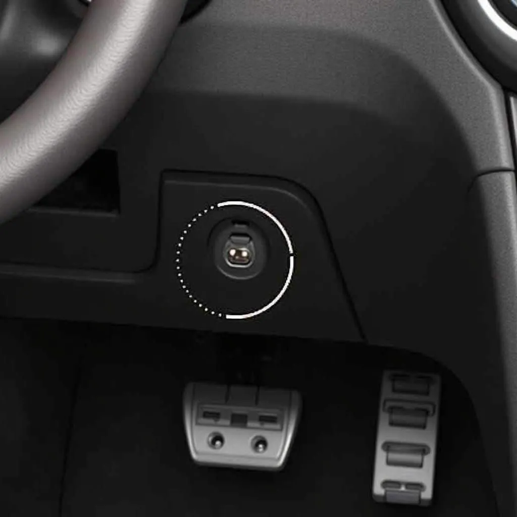 Emplacement du Port OBD sur une Chevrolet Sonic Sedan 2018