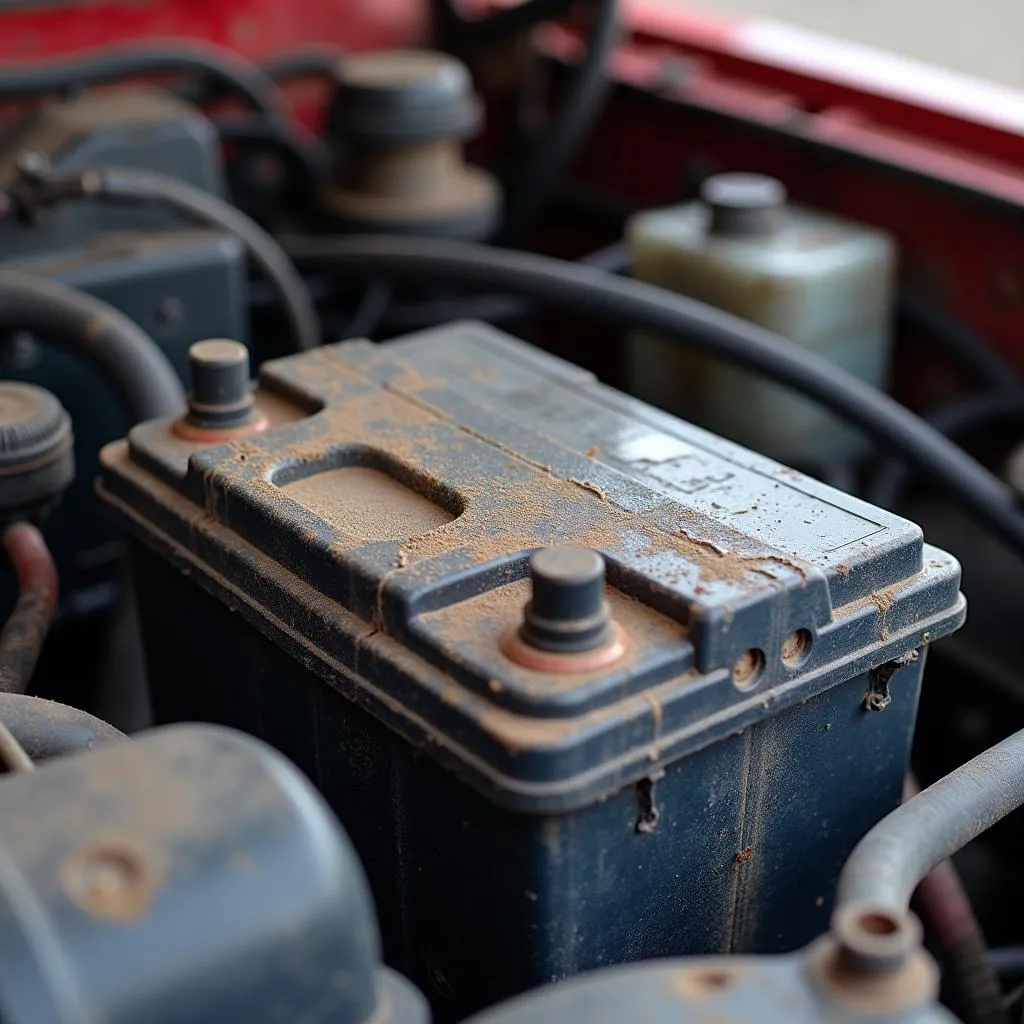 Batterie déchargée sur un Chevy 3500