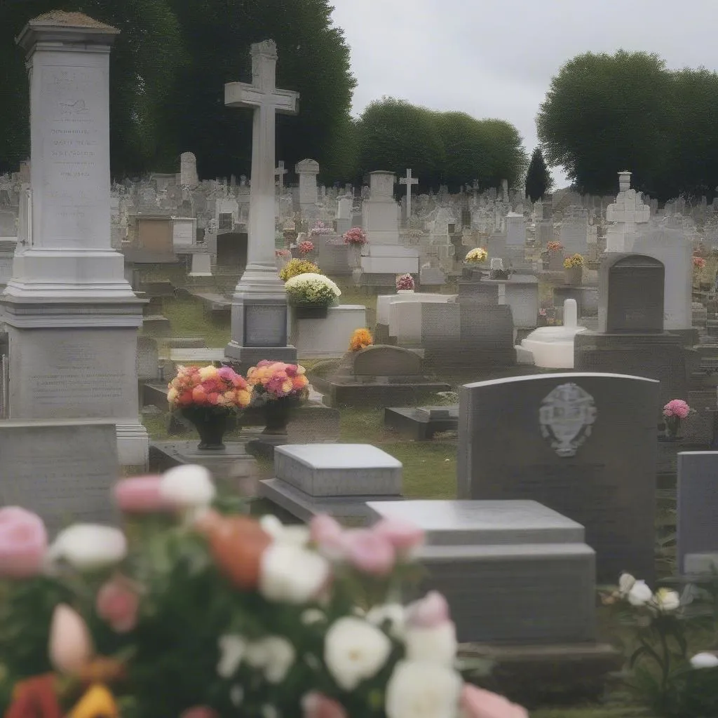 Cimetière français: Lieu de recueillement et de souvenir