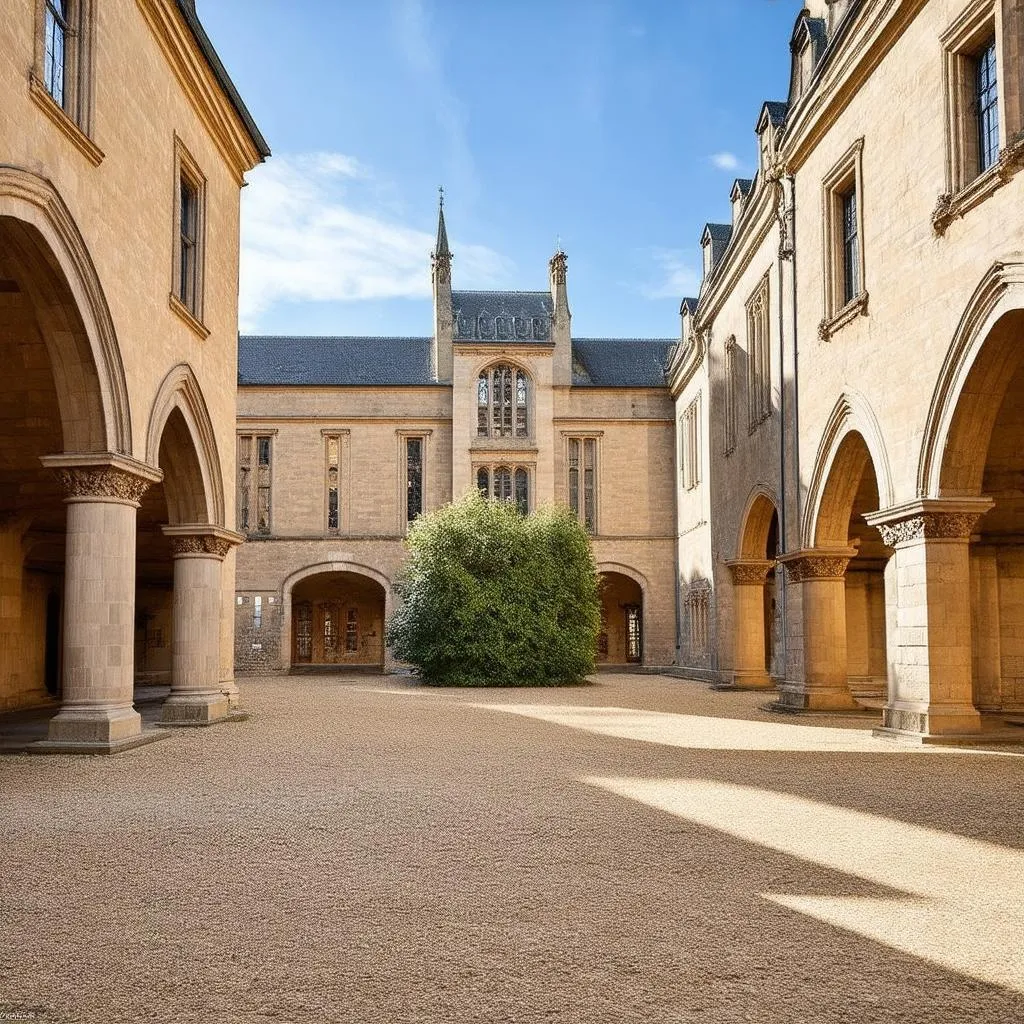 Cour intérieure du Collège des Autels