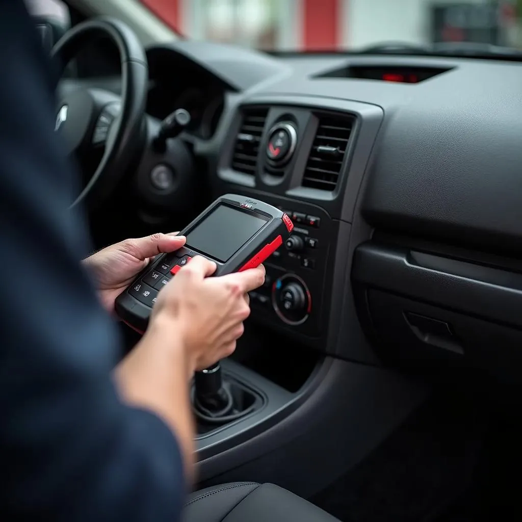 Connexion de l'outil de diagnostic Autel à une Renault