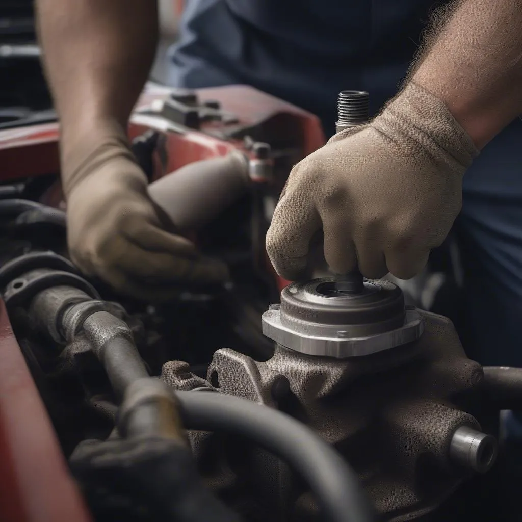 Remplacement de la pompe à carburant Cummins 8.3