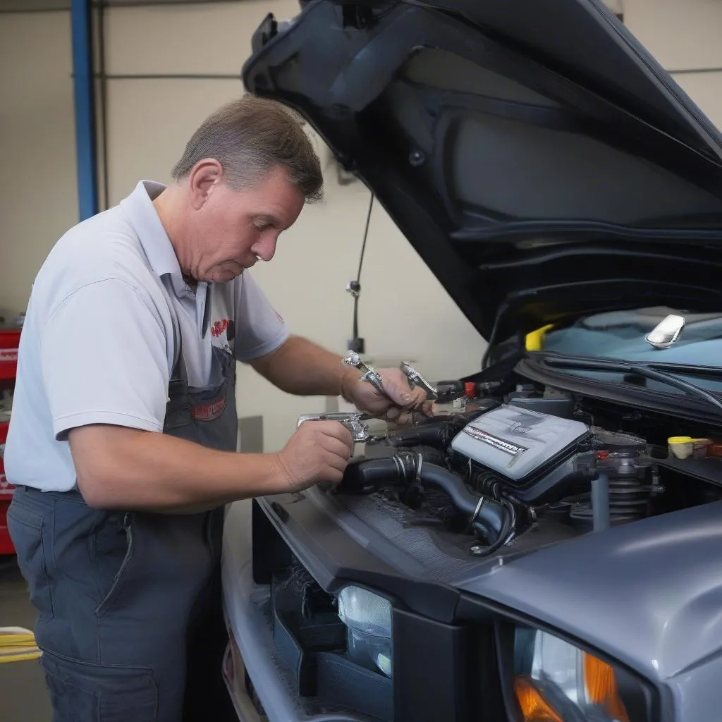 Installation d'injecteurs Cummins