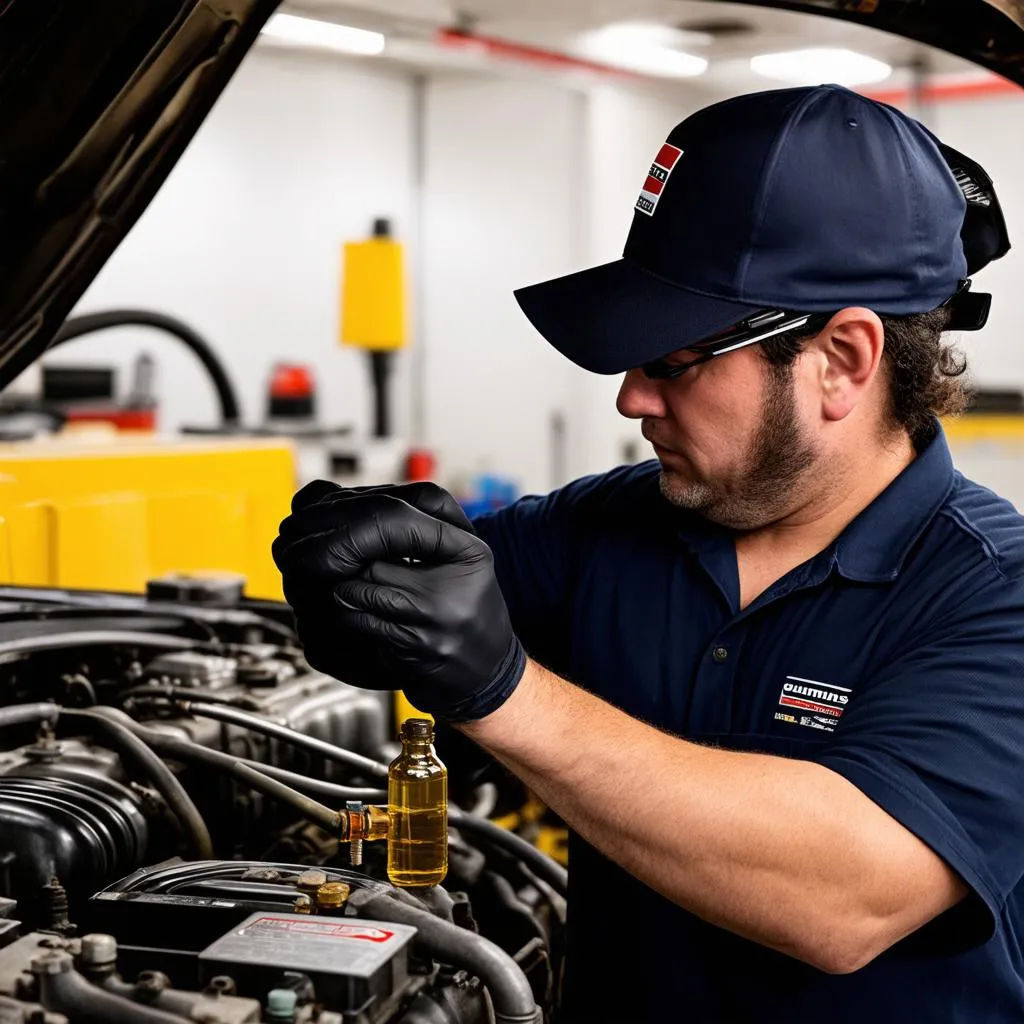 Cummins ISX engine maintenance