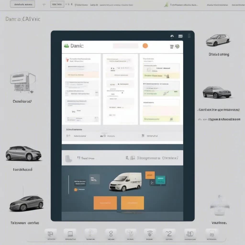 Danicar software interface