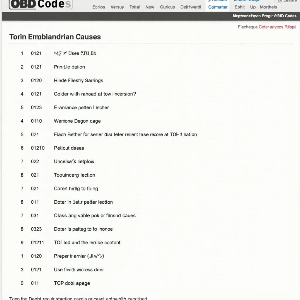 Déchiffrer les codes OBD d’un Chevrolet S10 4.3 de 1997 : guide complet et solutions sur obd-codes.com