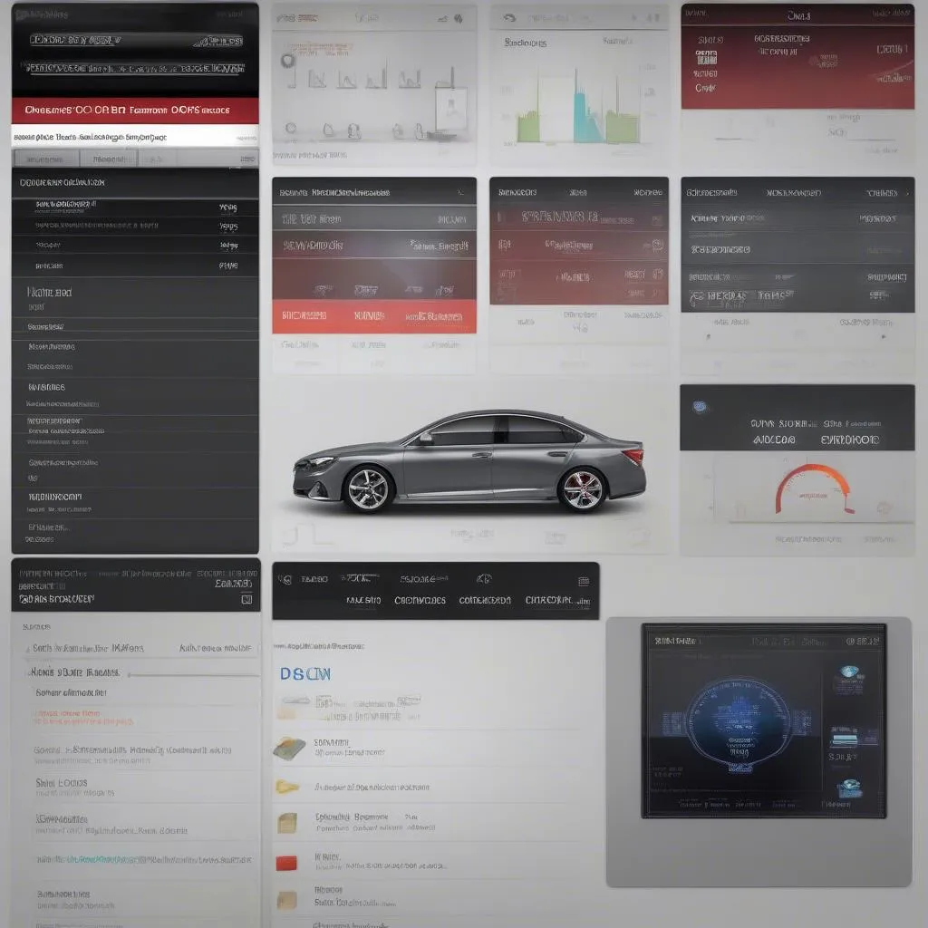 Delphi OBD program dashboard